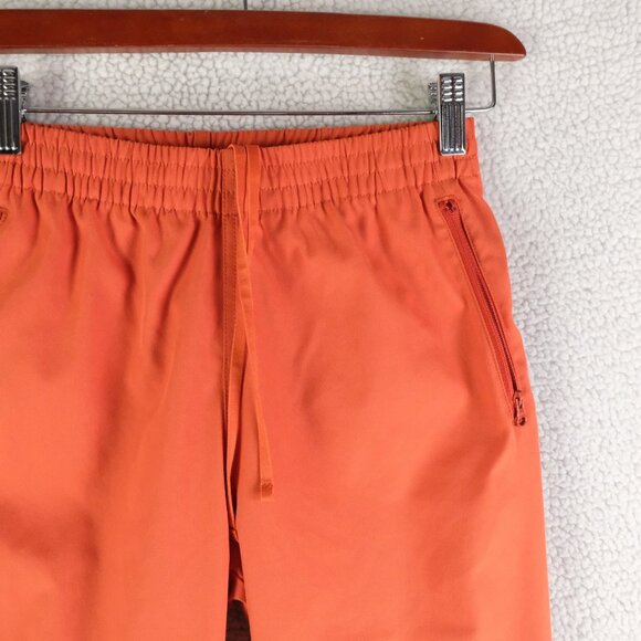 Outdoor Voices Pants Womens XS Orange Windbreaker Elastic Waist Pockets Athletic - Picture 2 of 10
